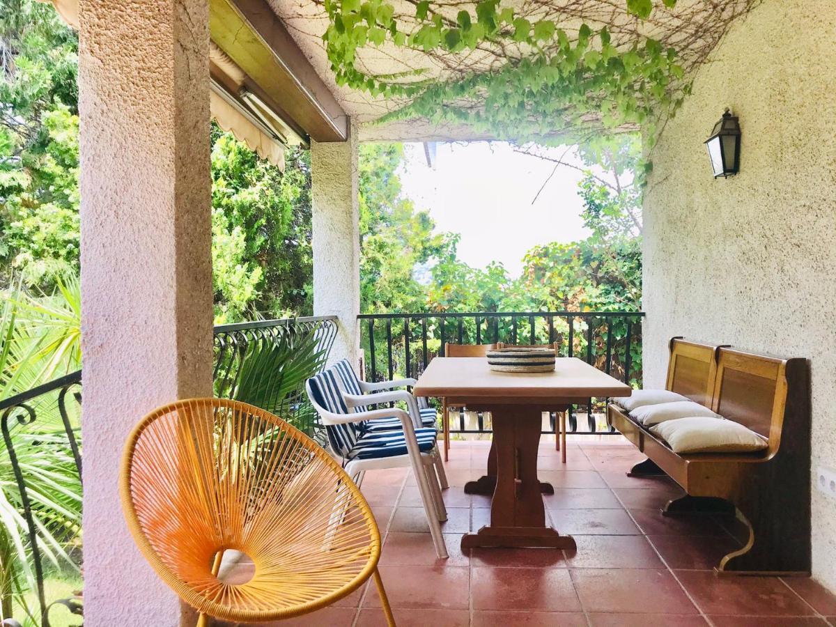 Casa Mediterranea Con Gran Jardin Y Piscina A 500 M De La Playa Roda de Bera Luaran gambar
