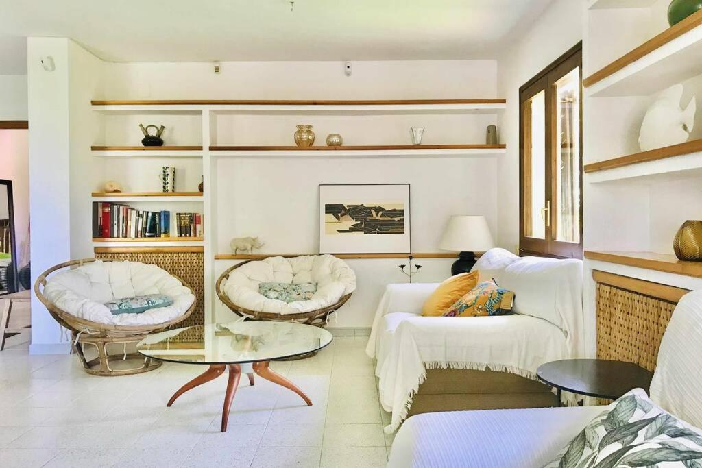 Casa Mediterranea Con Gran Jardin Y Piscina A 500 M De La Playa Roda de Bera Luaran gambar