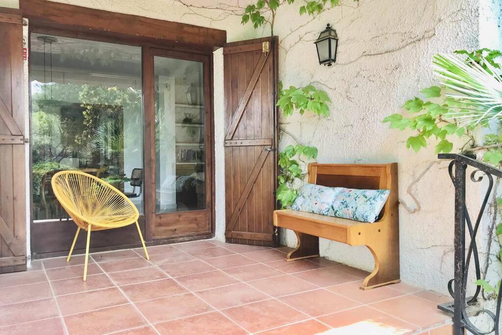 Casa Mediterranea Con Gran Jardin Y Piscina A 500 M De La Playa Roda de Bera Luaran gambar