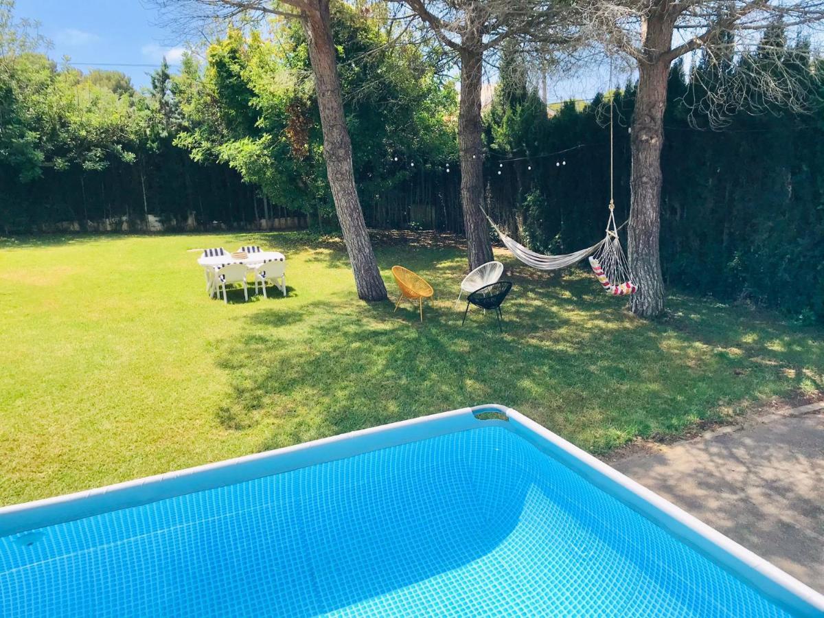Casa Mediterranea Con Gran Jardin Y Piscina A 500 M De La Playa Roda de Bera Luaran gambar