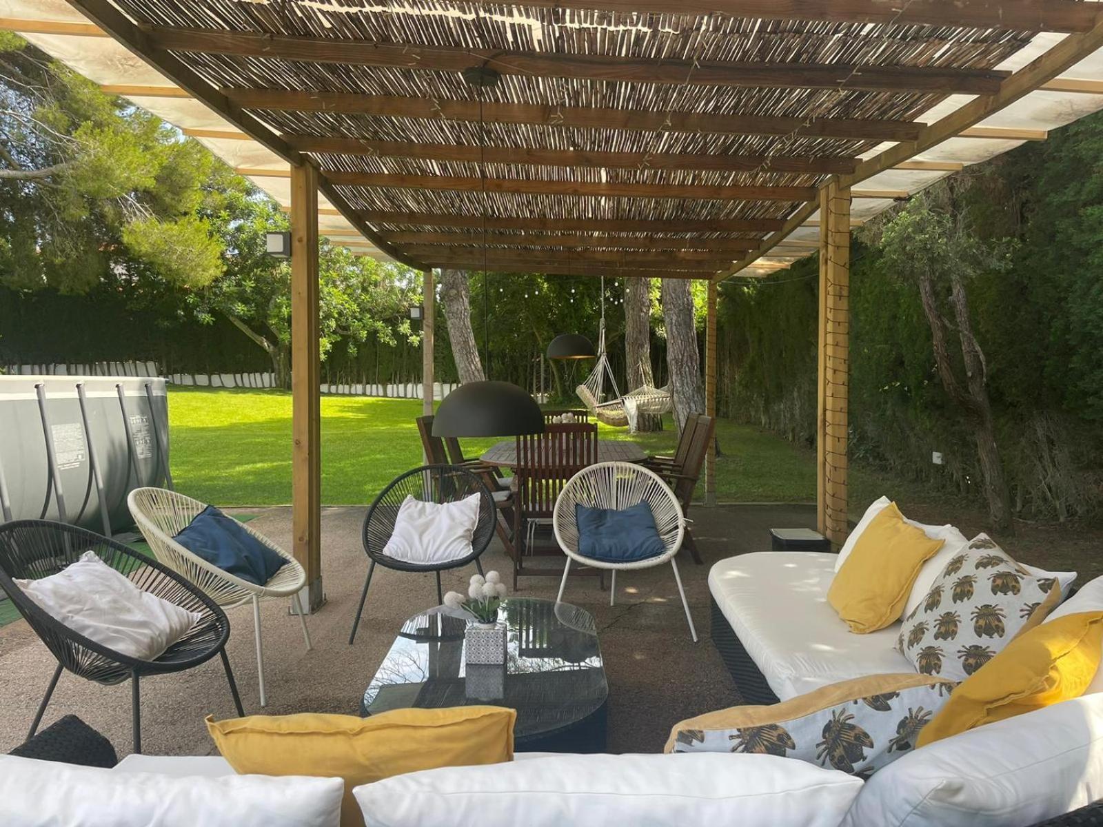 Casa Mediterranea Con Gran Jardin Y Piscina A 500 M De La Playa Roda de Bera Luaran gambar