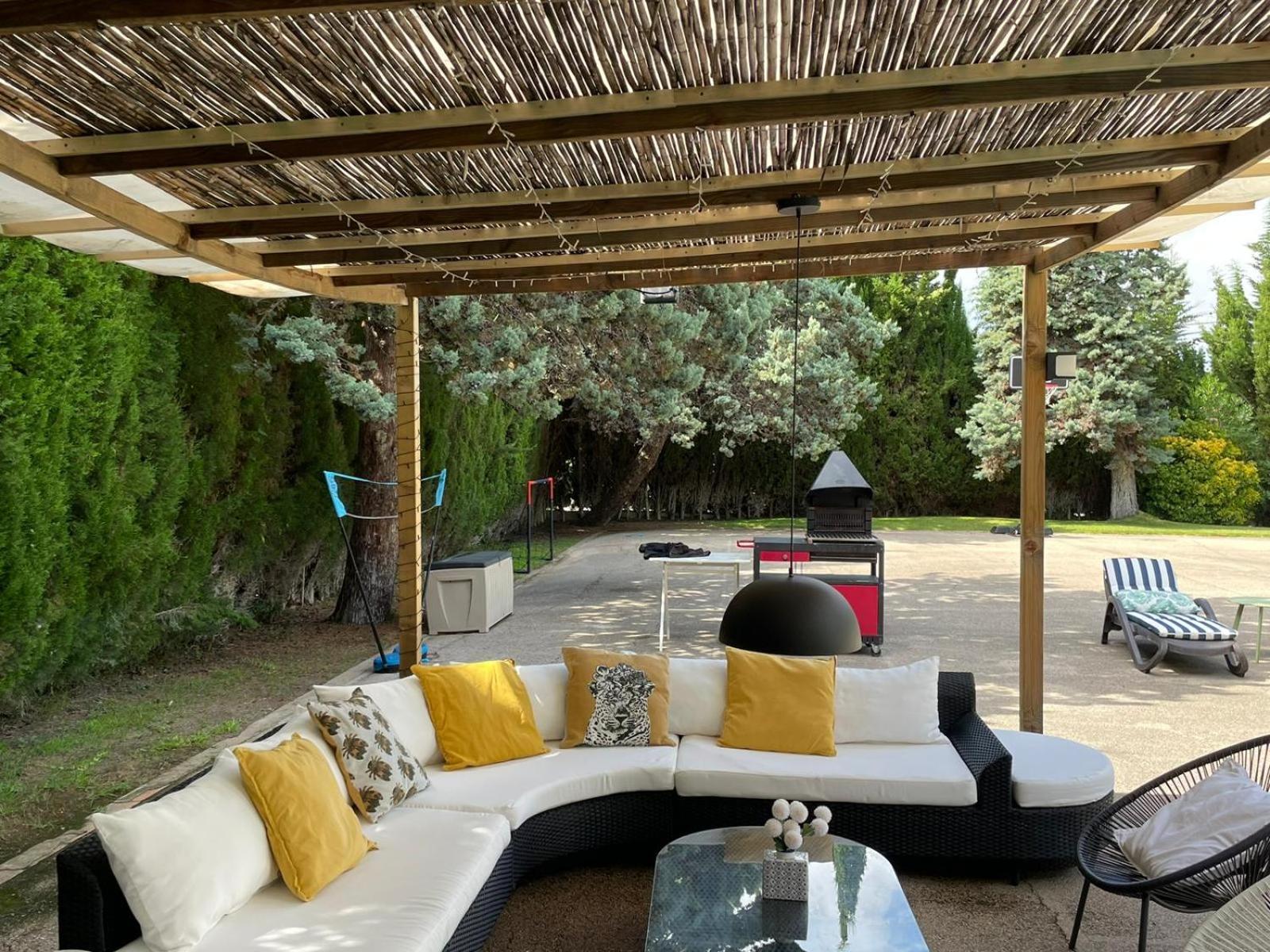 Casa Mediterranea Con Gran Jardin Y Piscina A 500 M De La Playa Roda de Bera Luaran gambar