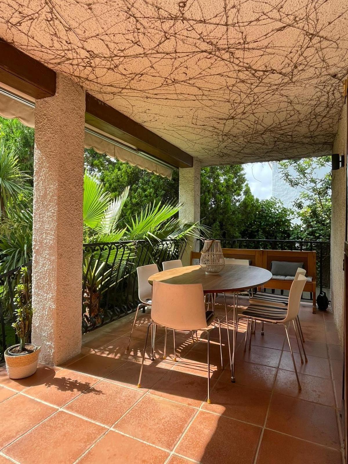 Casa Mediterranea Con Gran Jardin Y Piscina A 500 M De La Playa Roda de Bera Luaran gambar