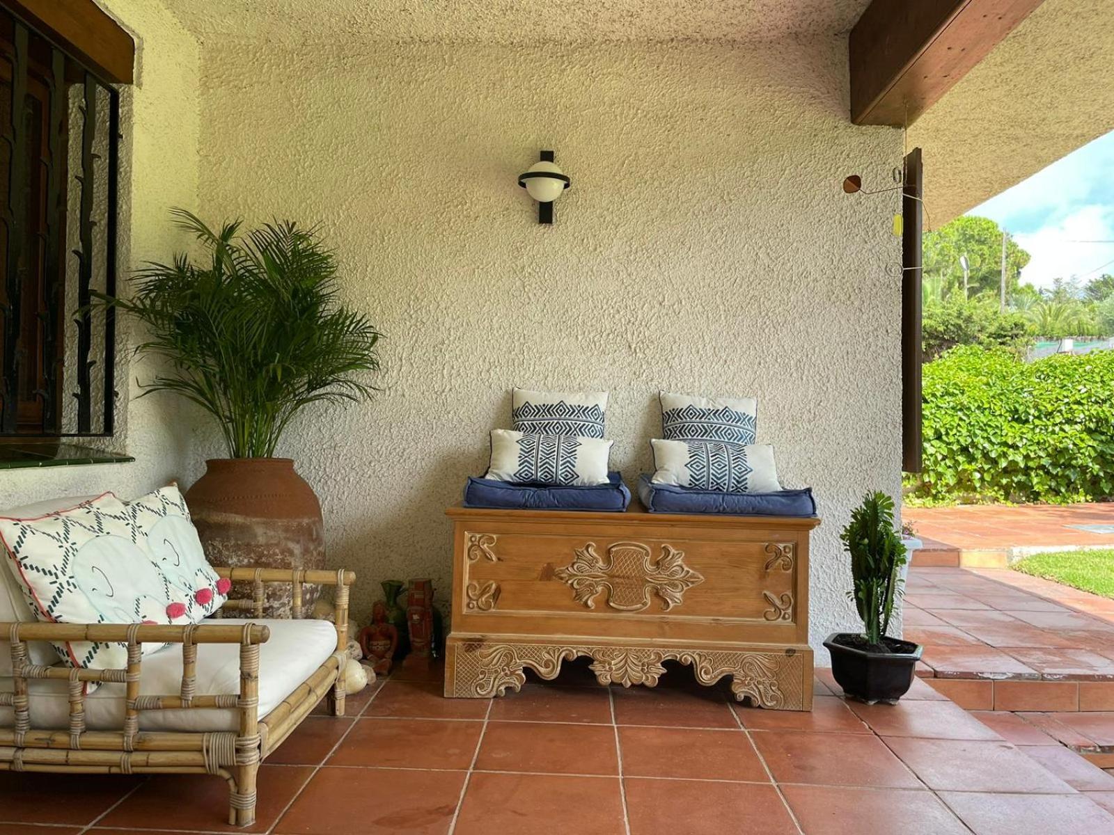 Casa Mediterranea Con Gran Jardin Y Piscina A 500 M De La Playa Roda de Bera Luaran gambar